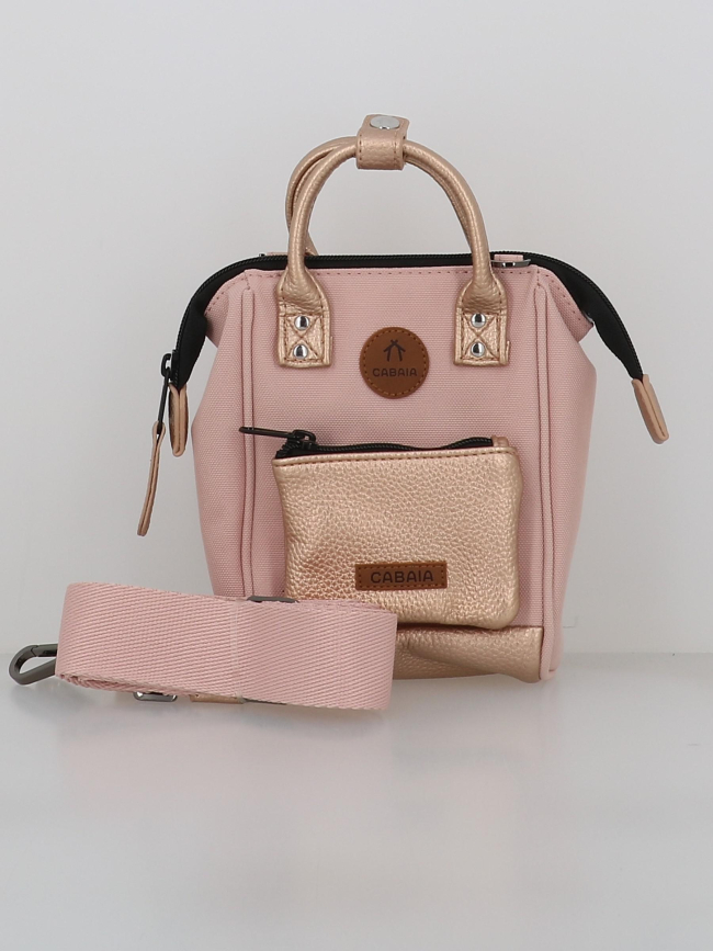 Sac bandoulière nano queretaro rose - Cabaïa