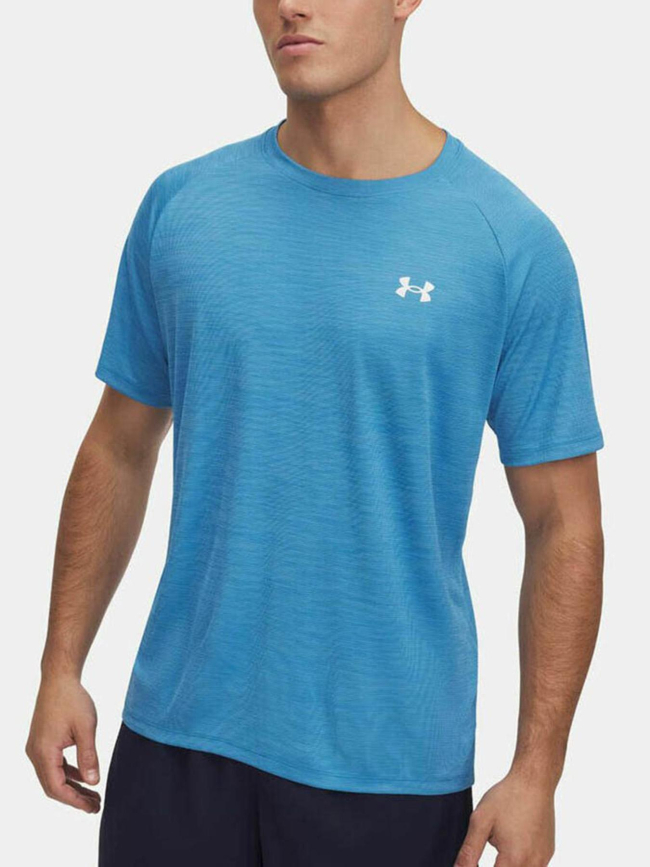 T-shirt ua tech textured bleu homme - Under Armour