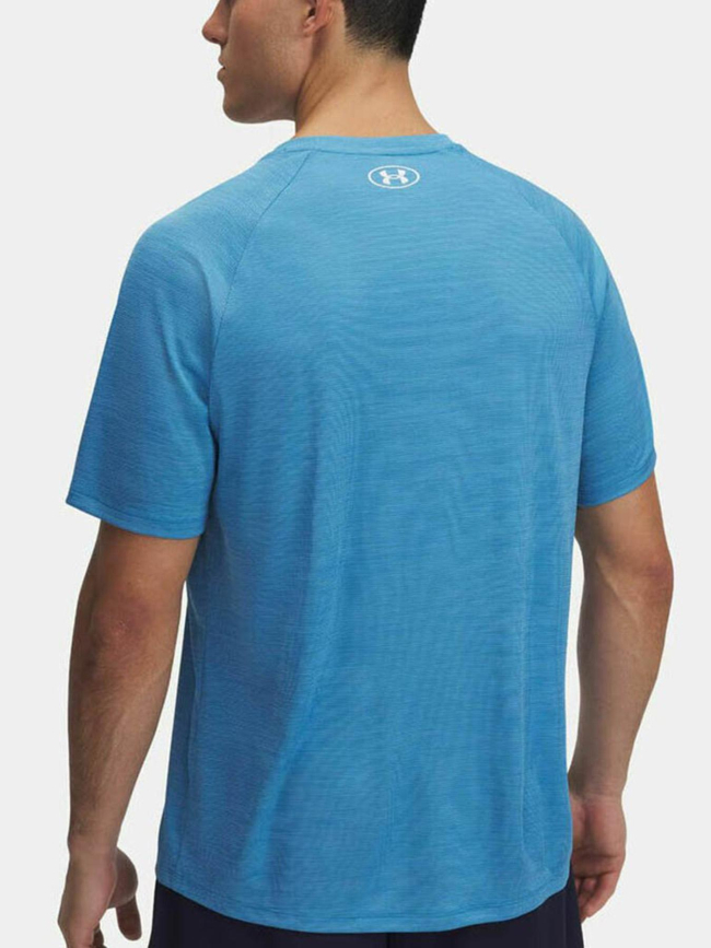 T-shirt ua tech textured bleu homme - Under Armour