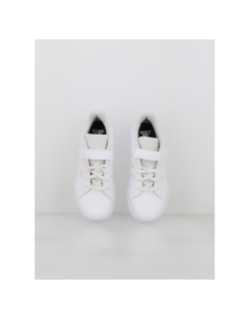 Baskets à scratch grand court 2.0 irisé el blanc fille - Adidas