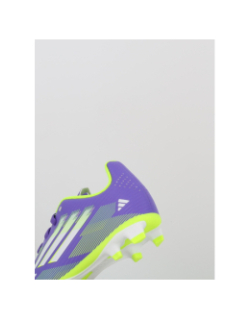 Chaussures de football f50 club fg/mg violet enfant - Adidas