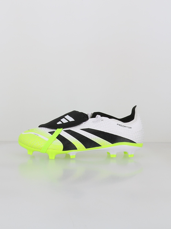 Chaussures de football predator league ft fg/mg blanc jaune - Adidas