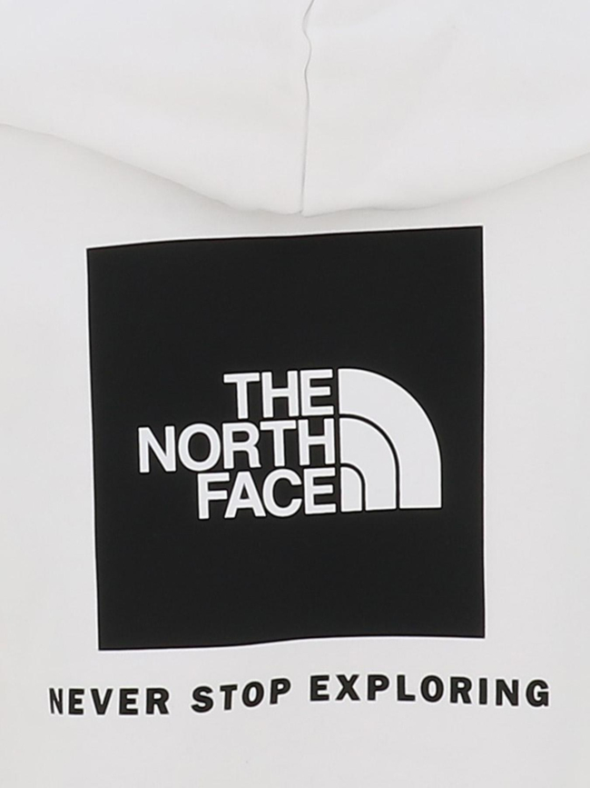 Sweat à capuche box nse regular blanc enfant - The North Face
