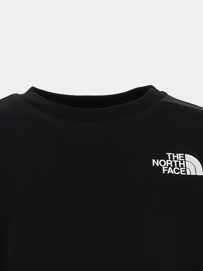 Sweat à col rond simple dome noir enfant - The North Face