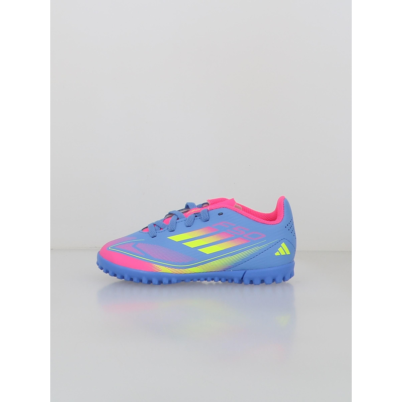 Chaussures de football f50 club tf bleu enfant - Adidas