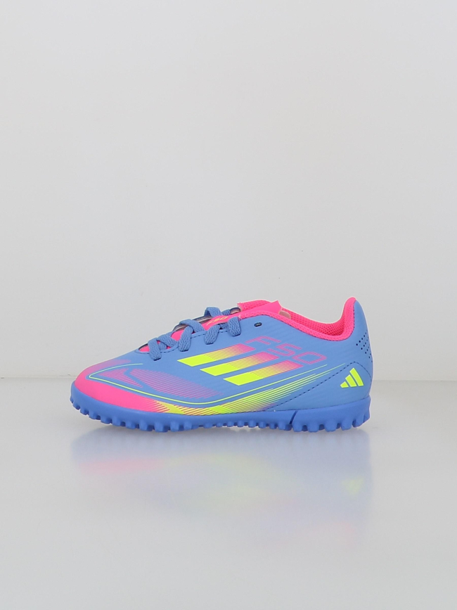 Chaussures de football f50 club tf bleu enfant - Adidas