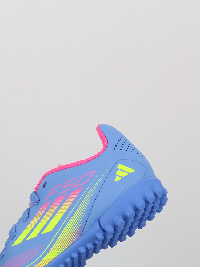 Chaussures de football f50 club tf bleu enfant - Adidas