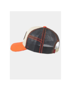 Casquette trucker summer orange et noir homme - Von Dutch