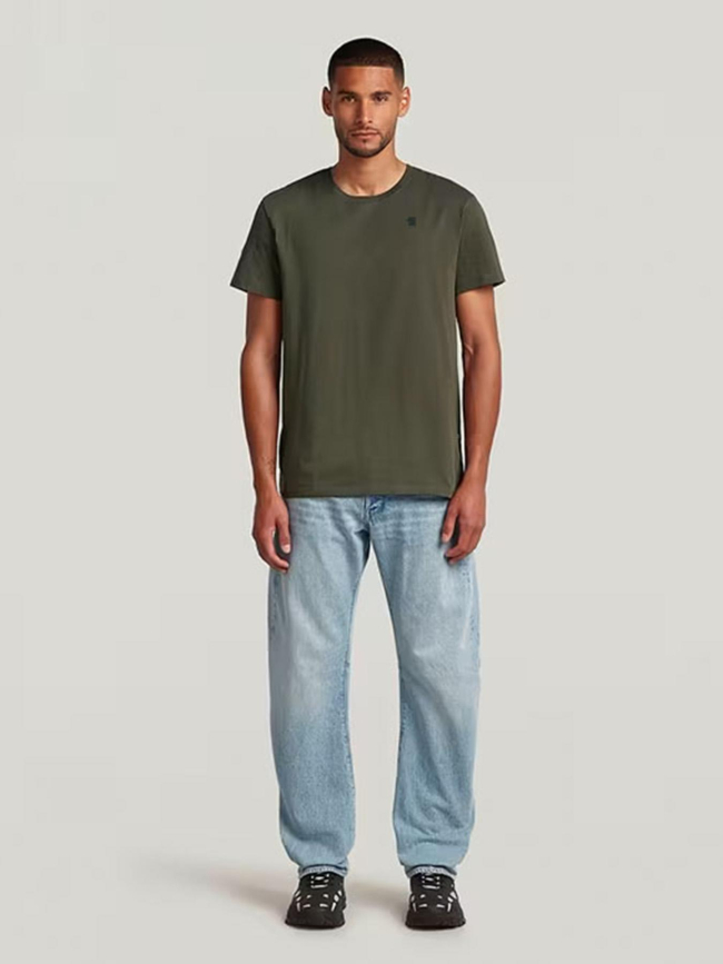 T-shirt à manches courts base-s kaki homme - G Star