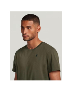 T-shirt à manches courts base-s kaki homme - G Star