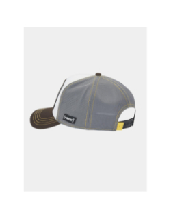 Casquette trucker one piece crew marron et gris adulte - Capslab