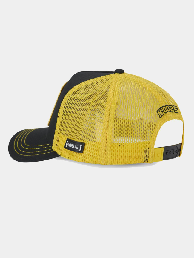 Casquette trucker pokémon pikachu noir et jaune adulte - Capslab