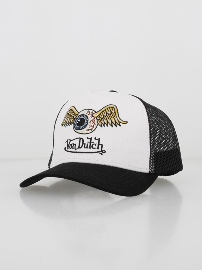 Casquette trucker flying eye noir et blanc adulte - Von Dutch