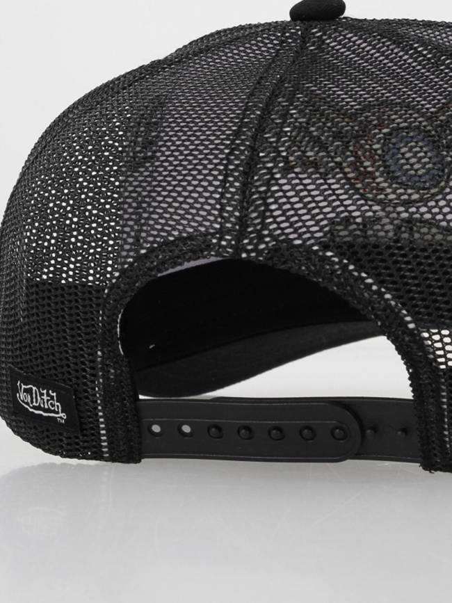Casquette trucker flying eye noir et blanc adulte - Von Dutch