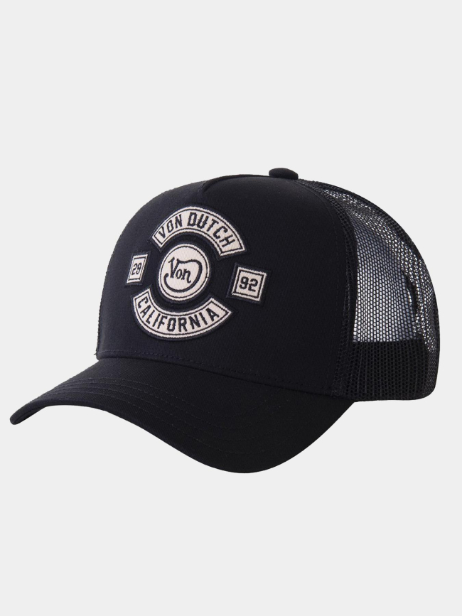 Casquette trucker biker noir adulte - Von Dutch