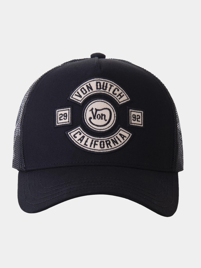 Casquette trucker biker noir adulte - Von Dutch