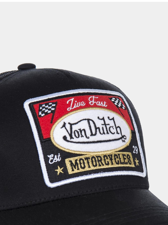Casquette trucker motorcycles noir adulte - Von Dutch