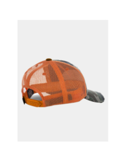 Casquette trucker camo usé vert et orange homme - Von Dutch