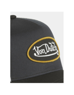 Casquette trucker lofb noir et jaune adulte - Von Dutch
