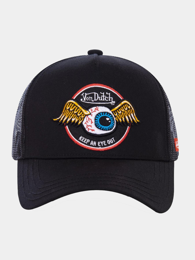 Casquette trucker keep an eye out noir adulte - Von Dutch