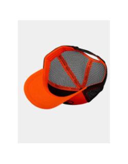 Casquette trucker fluo orange et noir adulte - Von Dutch