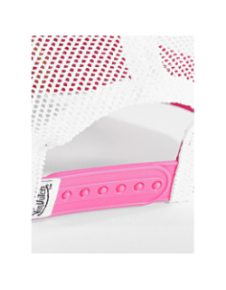 Casquette trucker custom art rose et blanc adulte - Von Dutch