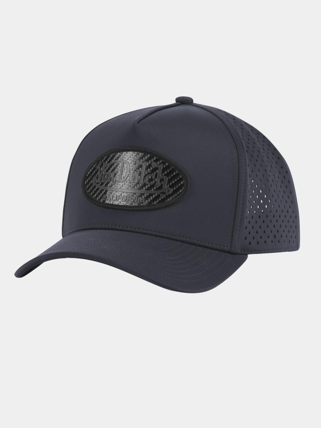 Casquette trucker patch carbone sport bleu adulte - Von Dutch