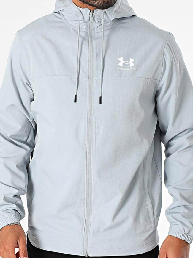 Veste coupe vent ua rival woven gris homme - Under Armour