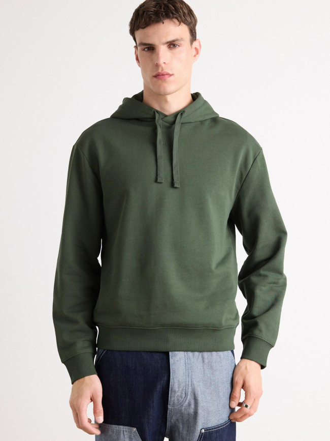 Sweat à capuche dapo vert homme - Hugo