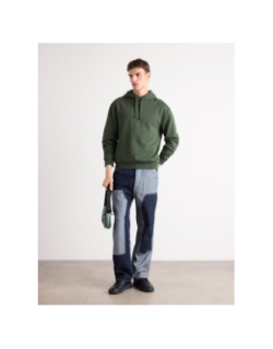 Sweat à capuche dapo vert homme - Hugo