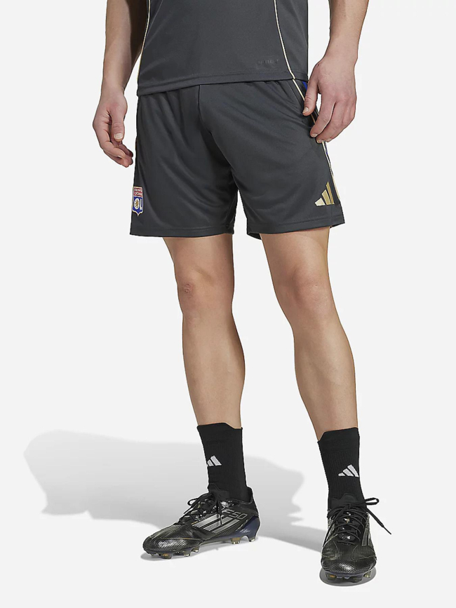 Short d'entrainement olympique lyonnais 25 anthracite homme - Adidas