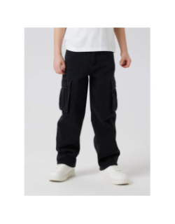 Pantalon cargo nkmryan noir garçon - Name It