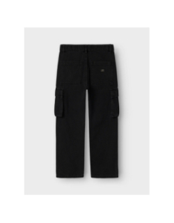 Pantalon cargo nkmryan noir garçon - Name It