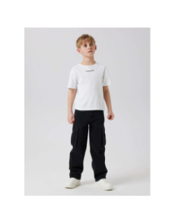 Pantalon cargo nkmryan noir garçon - Name It