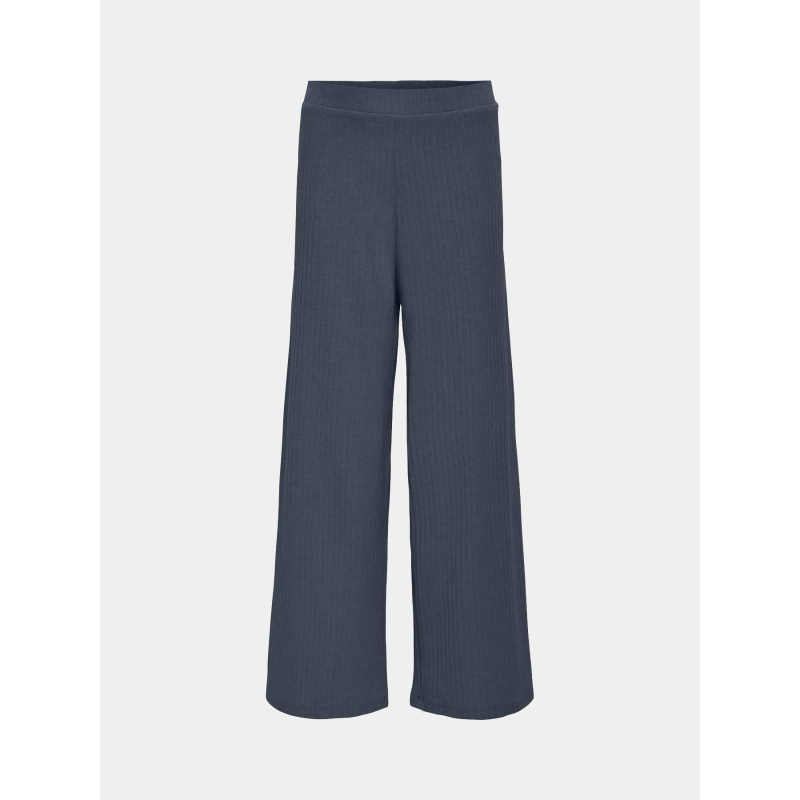 Pantalon large côtelé kognella bleu marine fille - Only