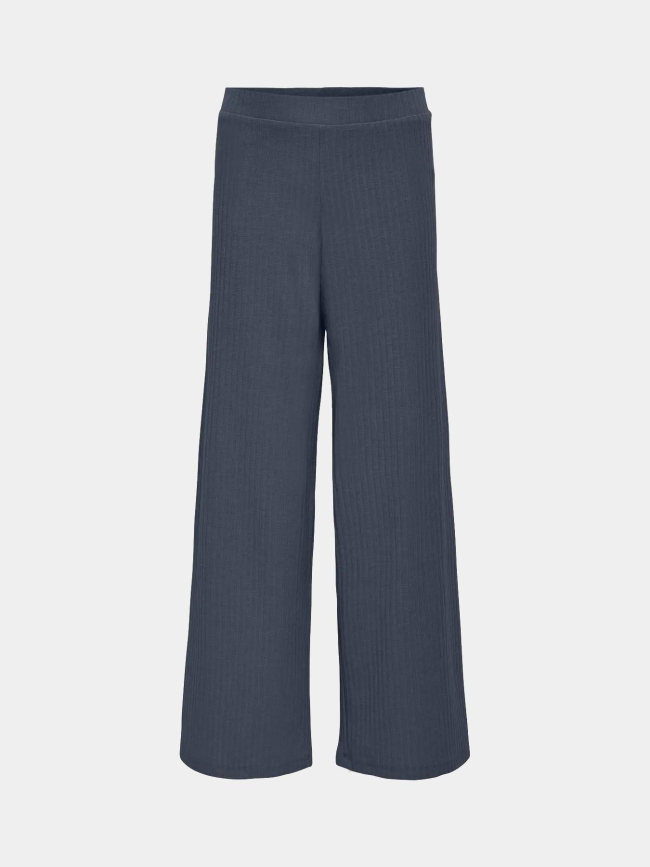 Pantalon large côtelé kognella bleu marine fille - Only