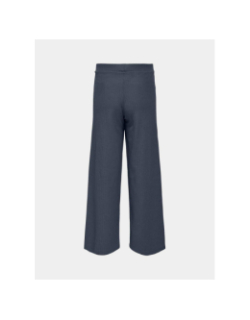 Pantalon large côtelé kognella bleu marine fille - Only