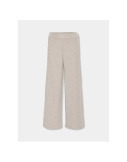 Pantalon large côtelé kognella beige fille - Only