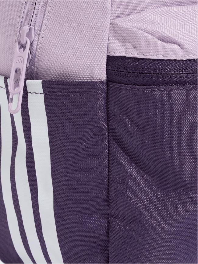 Sac à dos logo 3 bandes violet enfant - Adidas
