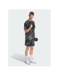 Short de sport sea aop gris homme - Adidas