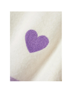 Pull fin à rayures nkfline beige et violet fille - Name It