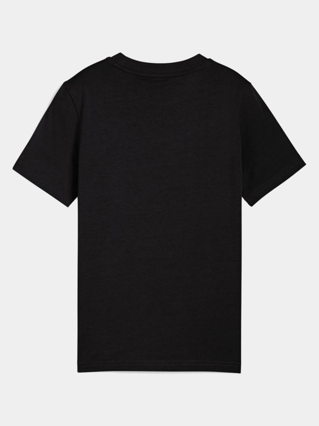 T-shirt à manches courtes ess tape noir fille - Puma