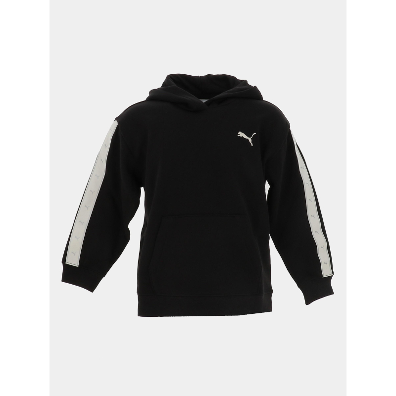 Sweat à capuche ess relaxed tap noir fille - Puma