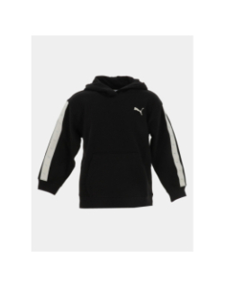 Sweat à capuche ess relaxed tap noir fille - Puma