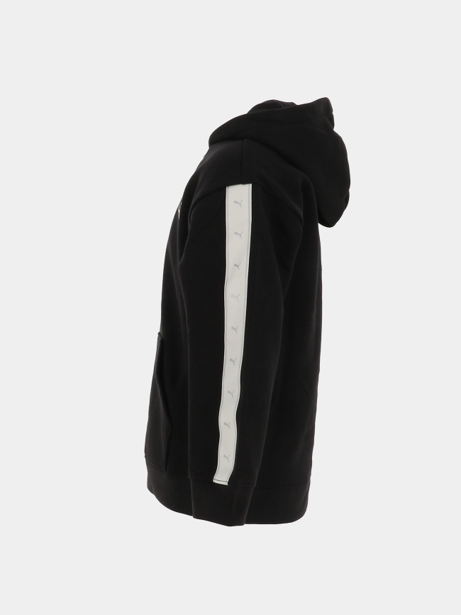 Sweat à capuche ess relaxed tap noir fille - Puma