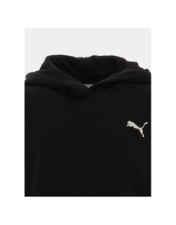Sweat à capuche ess relaxed tap noir fille - Puma