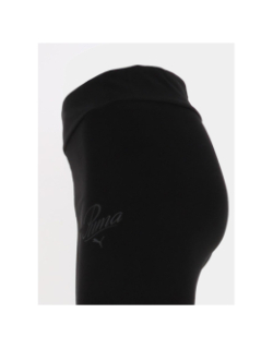 Legging ess script taille haute noir fille - Puma