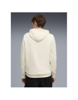 Sweat à capuche ess 2 color small logo beige homme - Puma