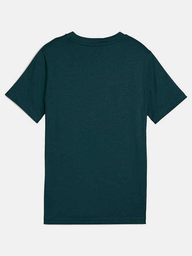 T-shirt à manches courtes ess 2 color vert foncé enfant - Puma