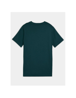 T-shirt à manches courtes ess 2 color vert foncé enfant - Puma